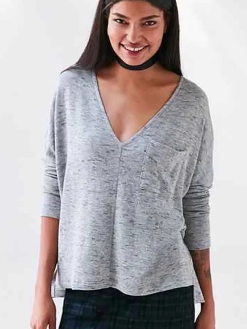 Urban Outfitters BDG Grey Pocket Sweater XS New With Tags